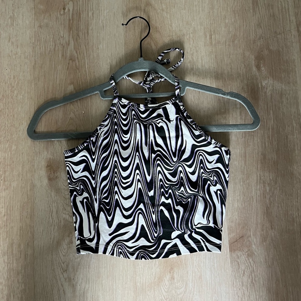 PSYCHEDELIC BACKLESS TANK